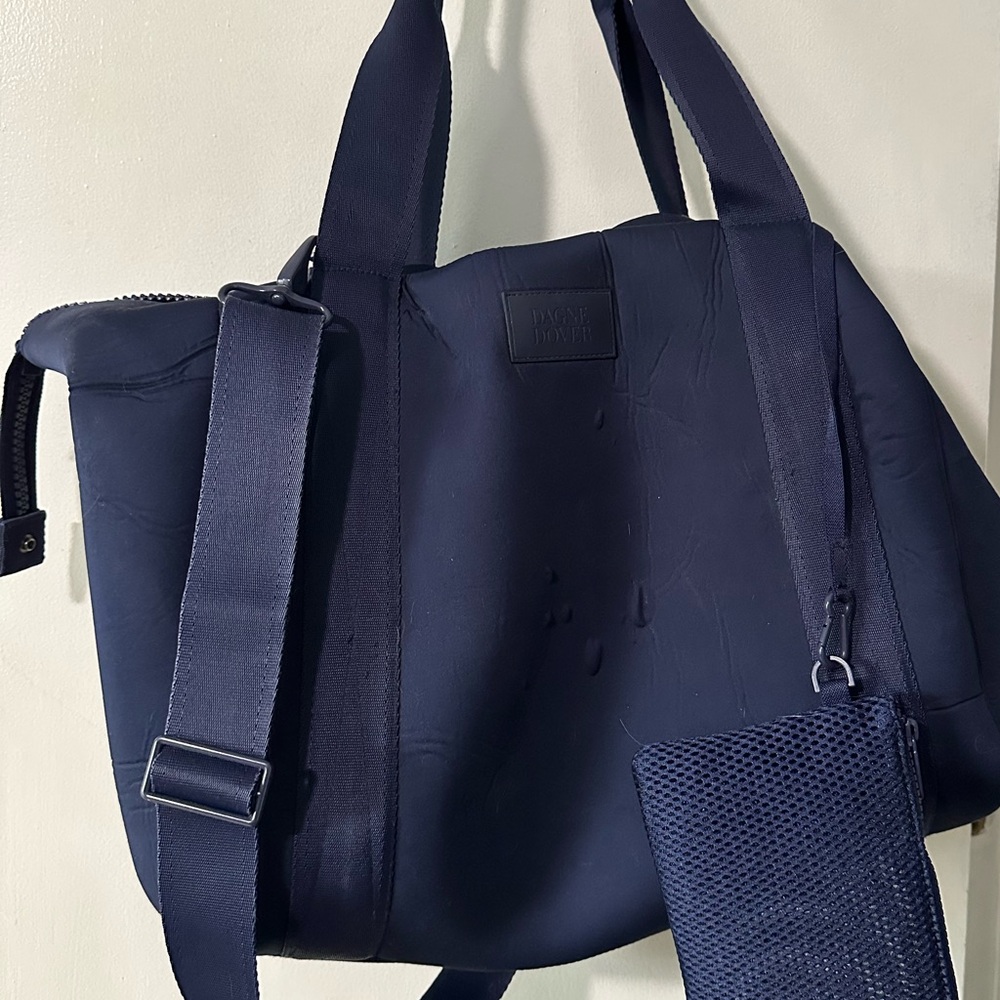 Navy Blue Dagne Dover Large Landon Carryall